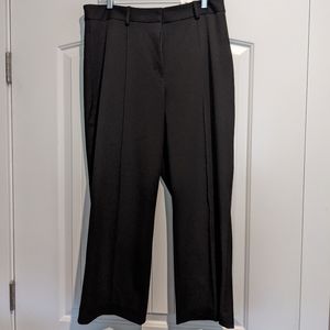 Express, cropped high rise straight . 14L black